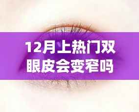 双眼皮时尚与心灵之旅,十二月双眼皮下的宁静与美景不变窄的魅力