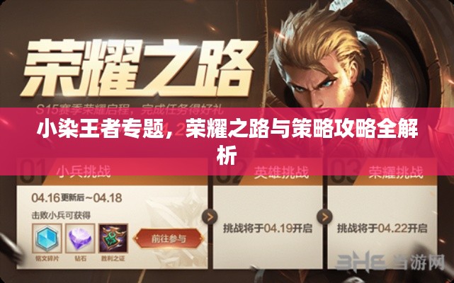 小染王者专题,荣耀之路与策略攻略全解析