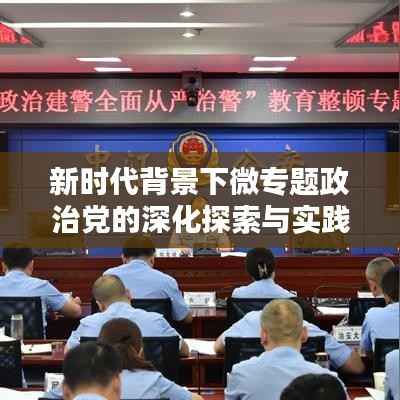 新时代背景下微专题政治党的深化探索与实践