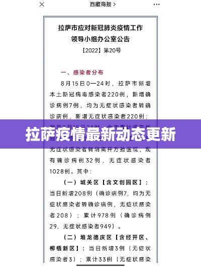 拉萨疫情最新动态更新